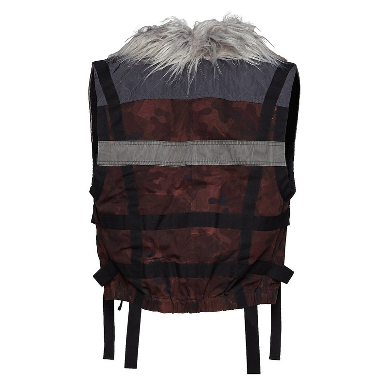 Dries Van Noten Faux Fur Gilet outlook