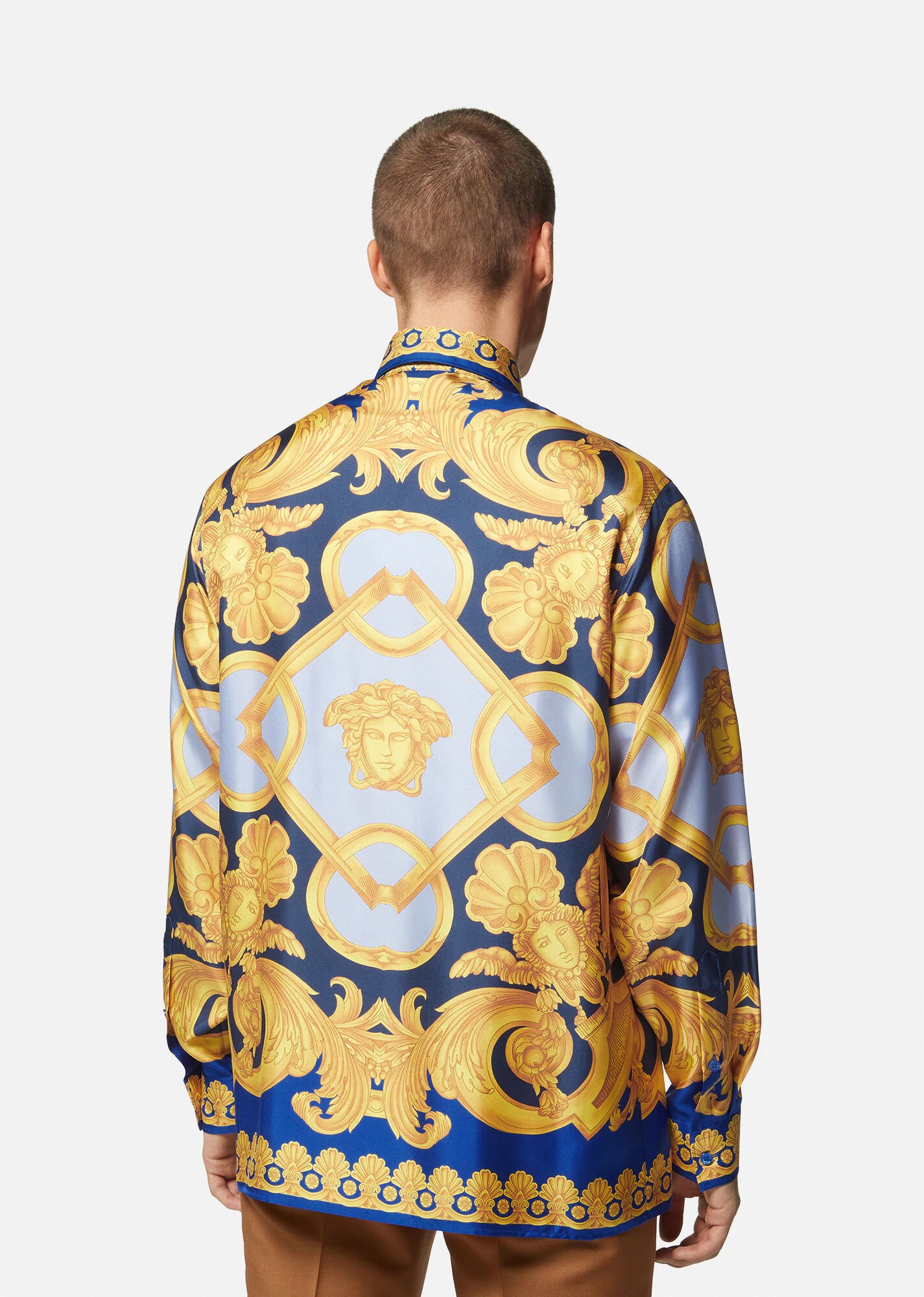 Barocco 660 Silk Shirt - 4