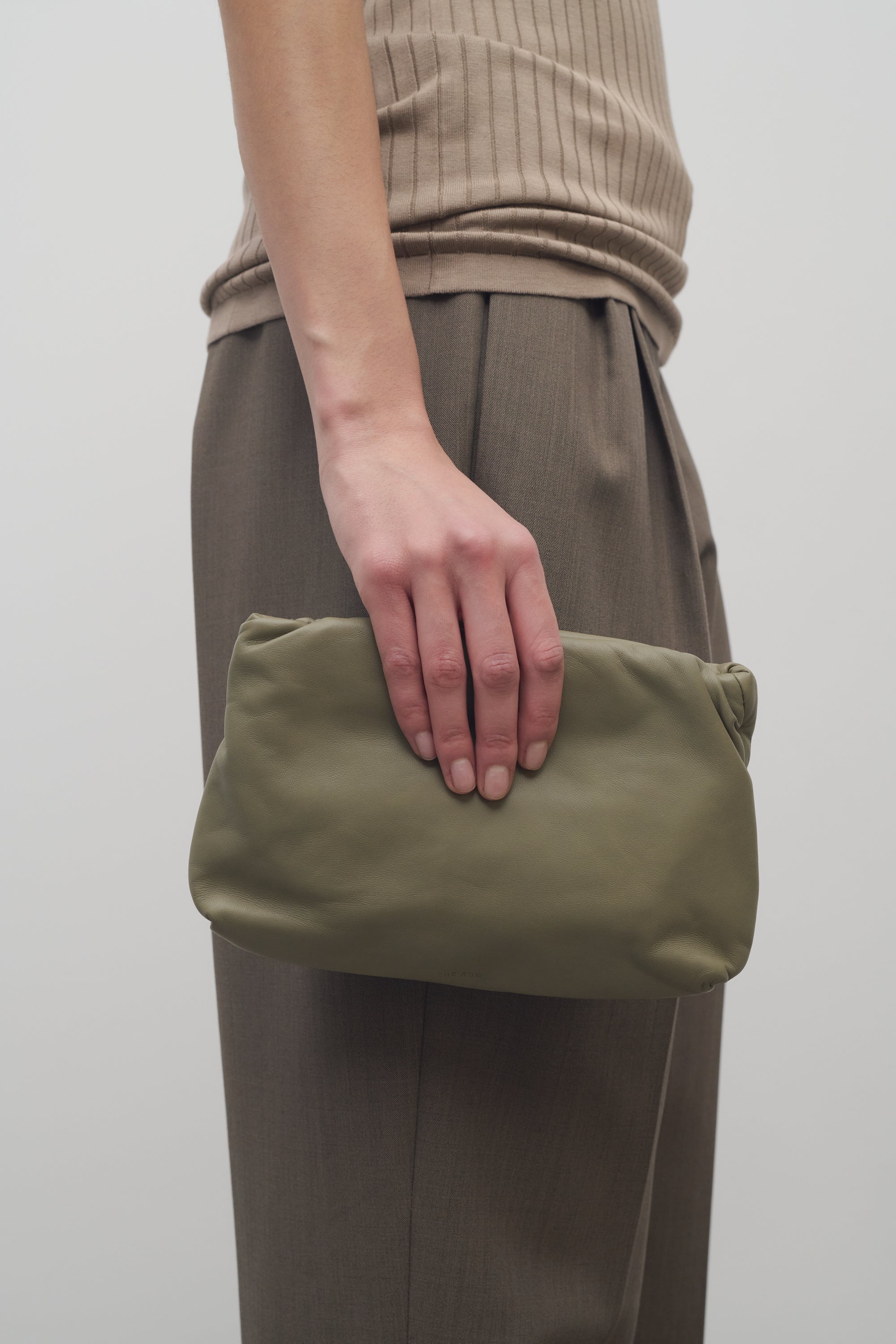 Bourse Clutch Bag in Leather - 5
