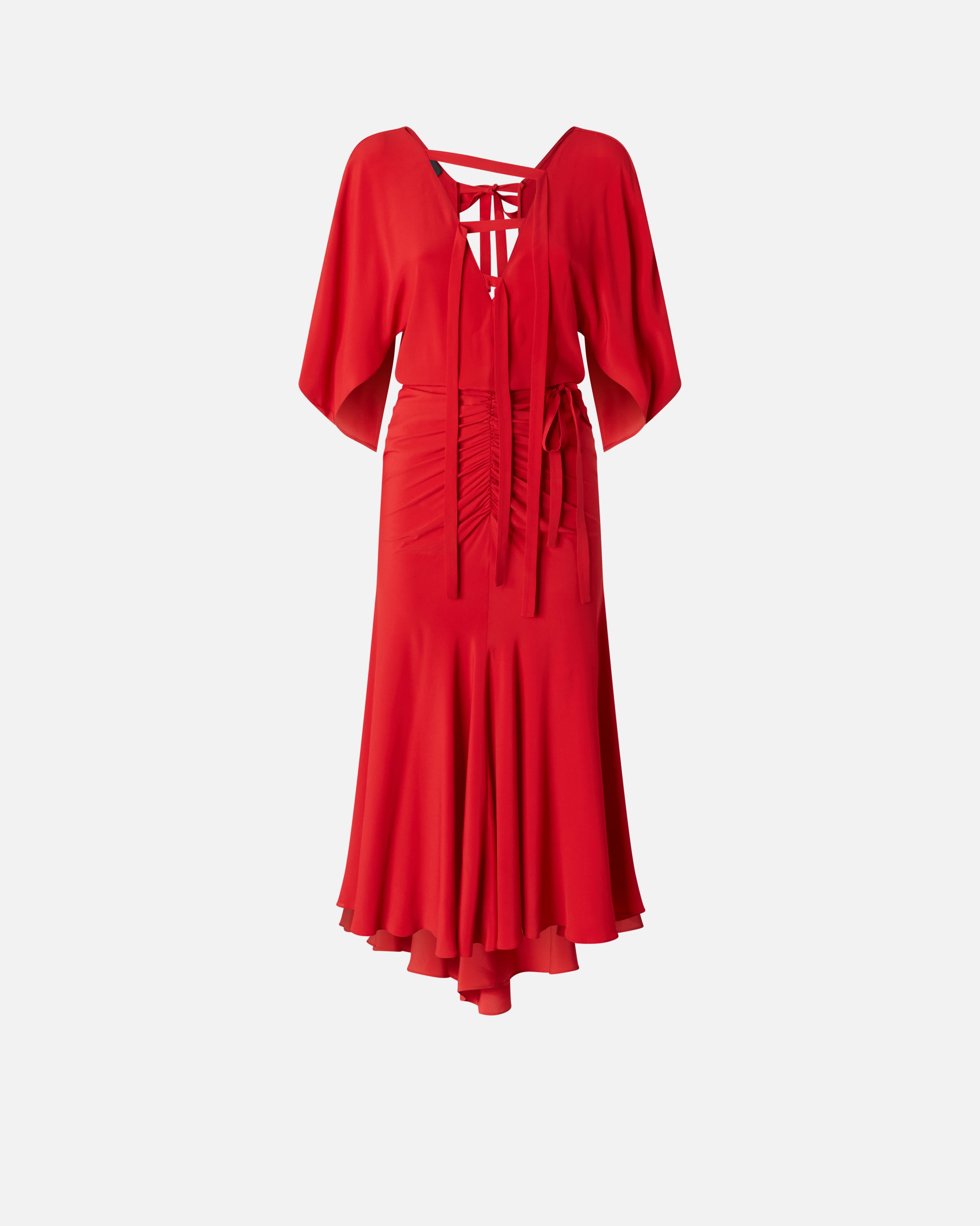 ワンピース PINKO Nelson viscose and llised fibre long dress Nelson viscose and metallised fibre long dress PINKO