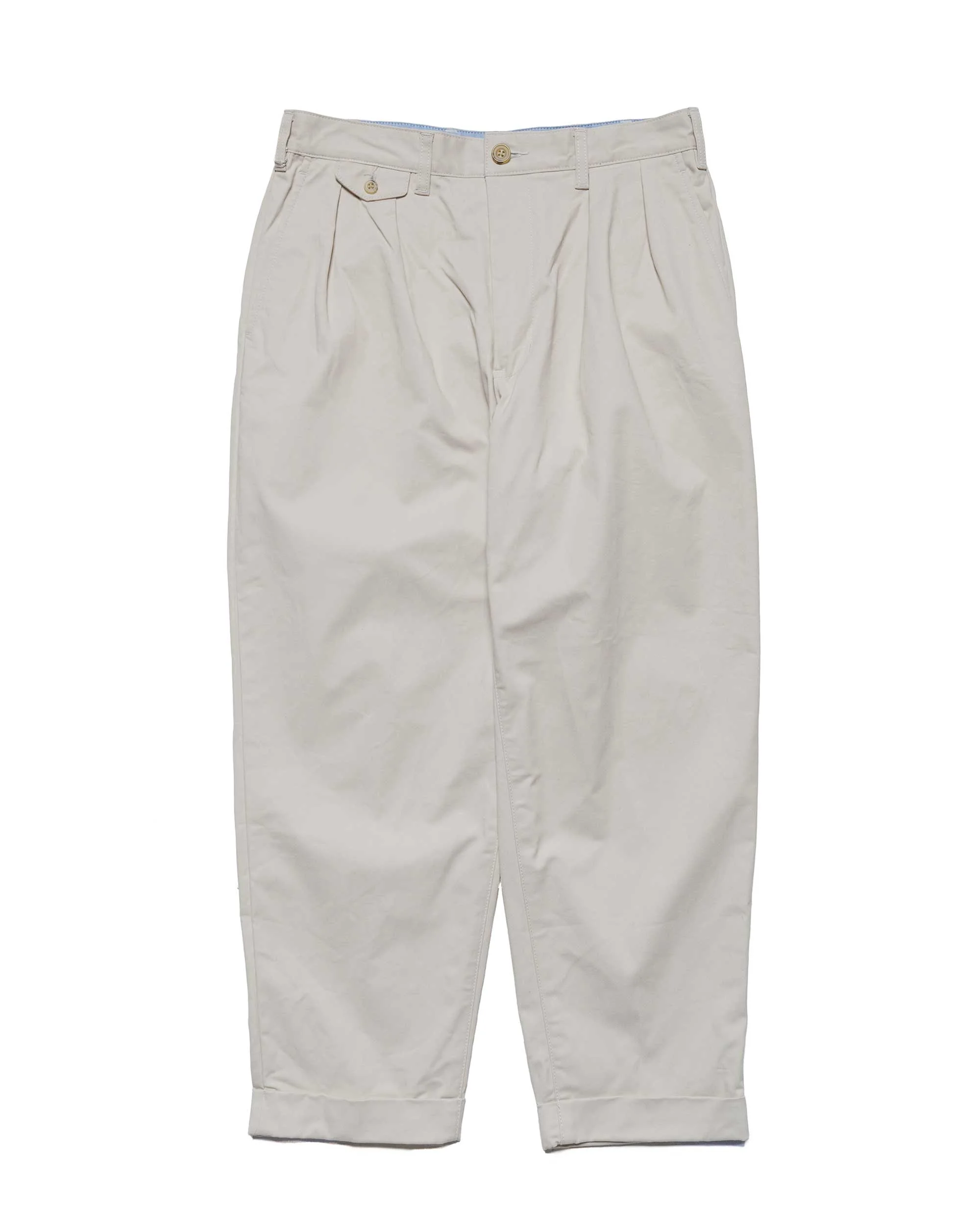 2Pleats Twill Cement - 1