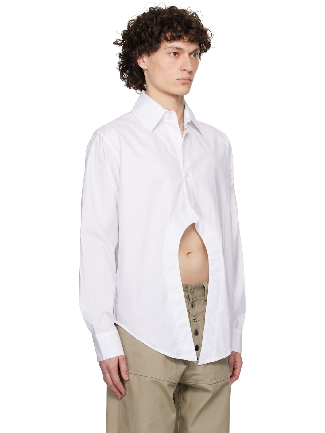 SSENSE Exclusive White Geir Shirt - 2