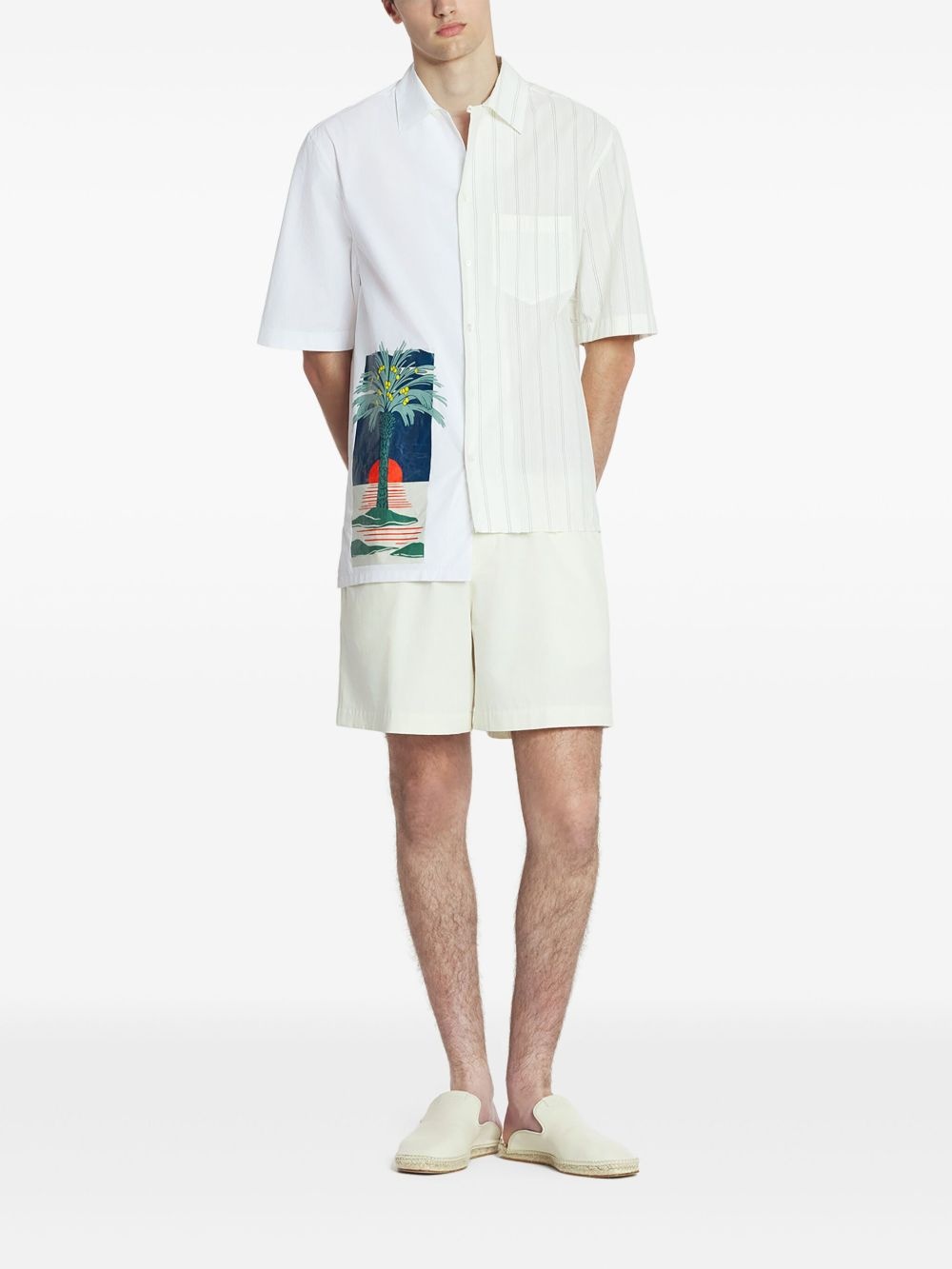 PANELLED SHIRT - 4