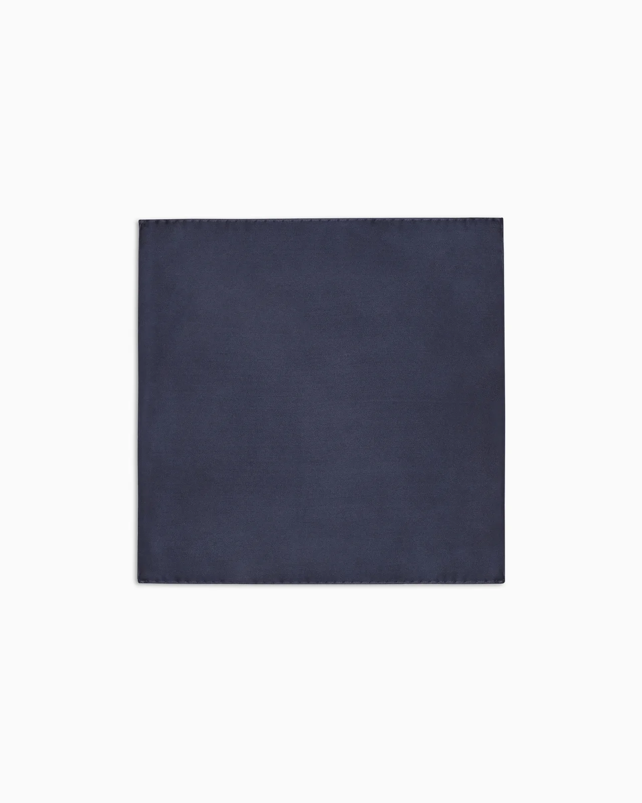 Pure silk pocket square with jacquard micro-motif - 1