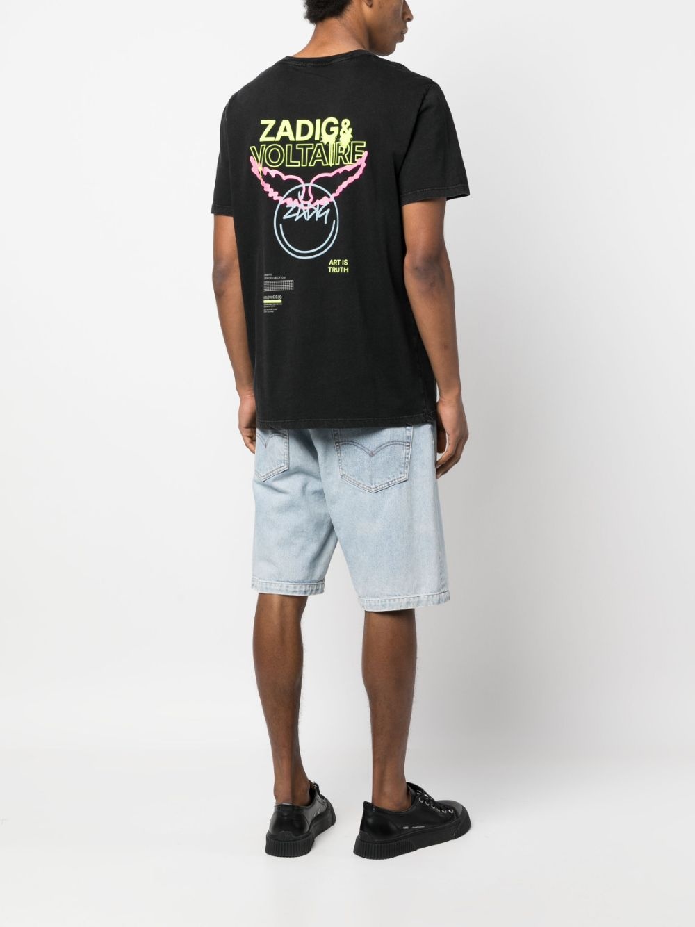 Ted logo-print cotton T-shirt - 2