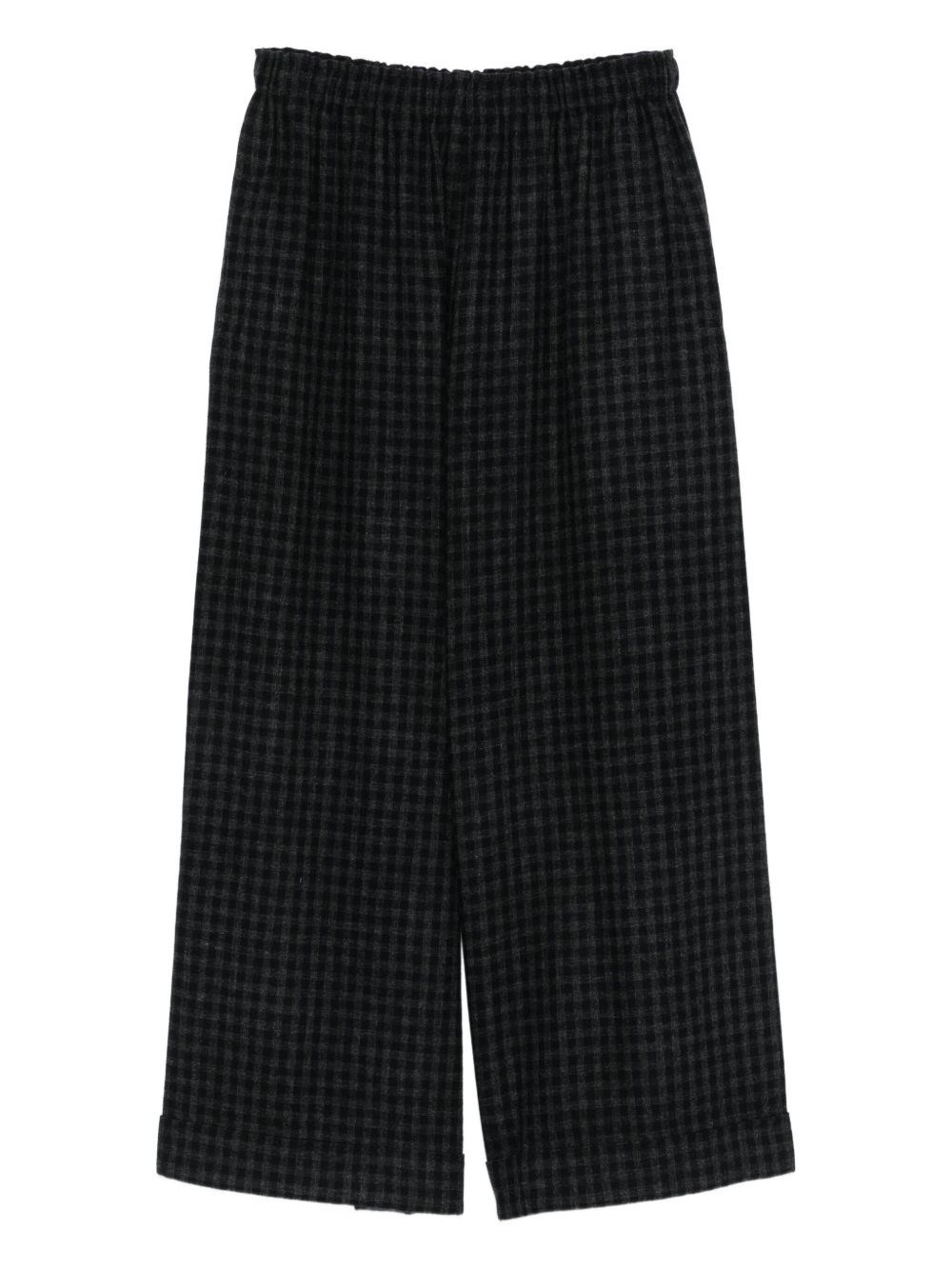 Wool pajama trousers - 1