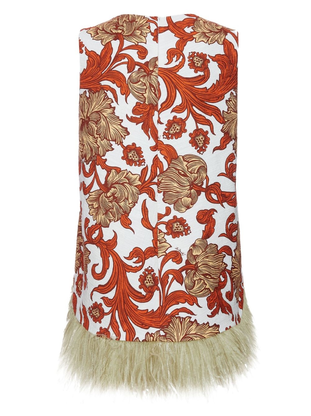 La Scala feather-detail top - 3