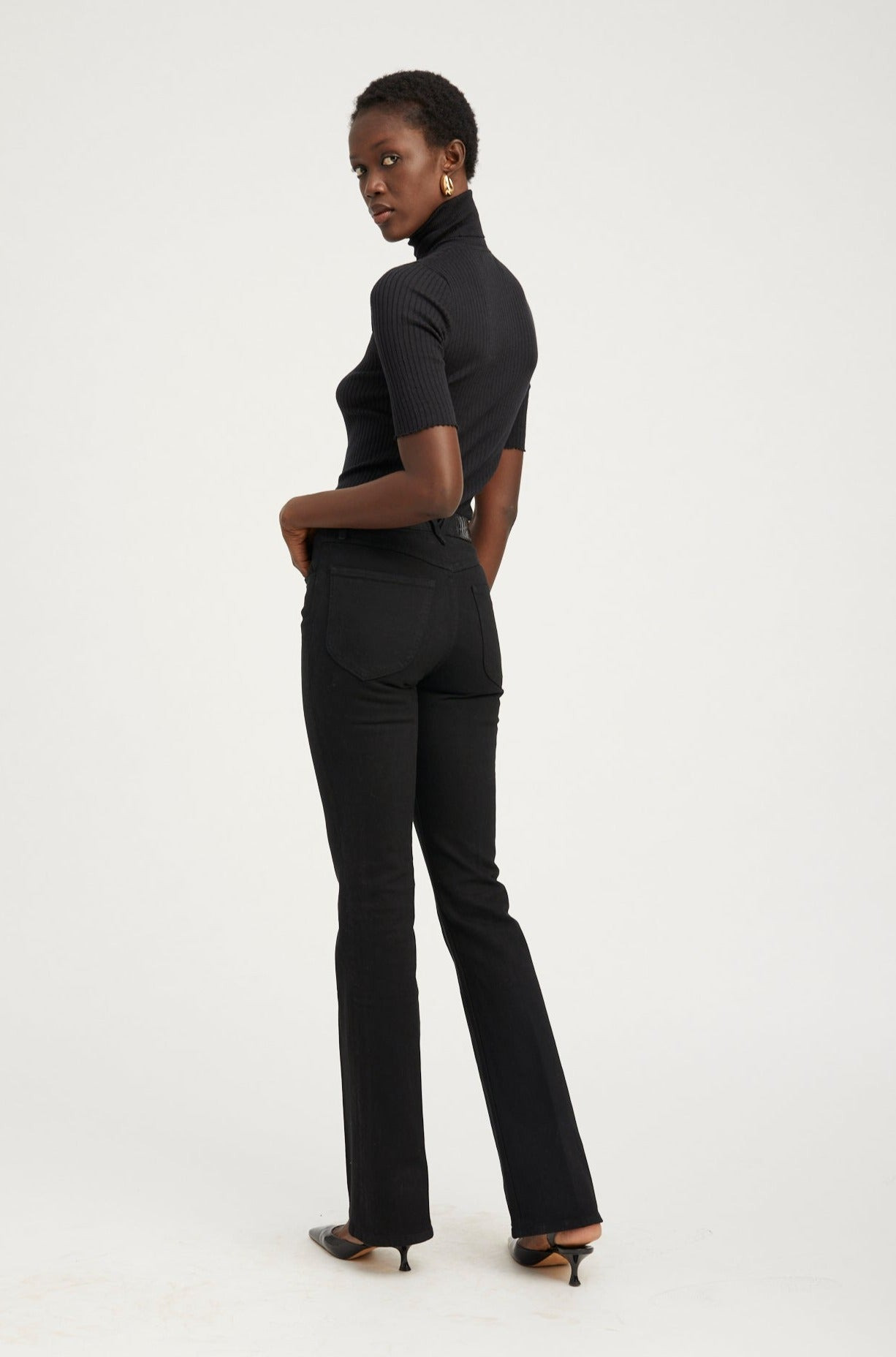 ELLA MICRO FLARE DENIM - 3