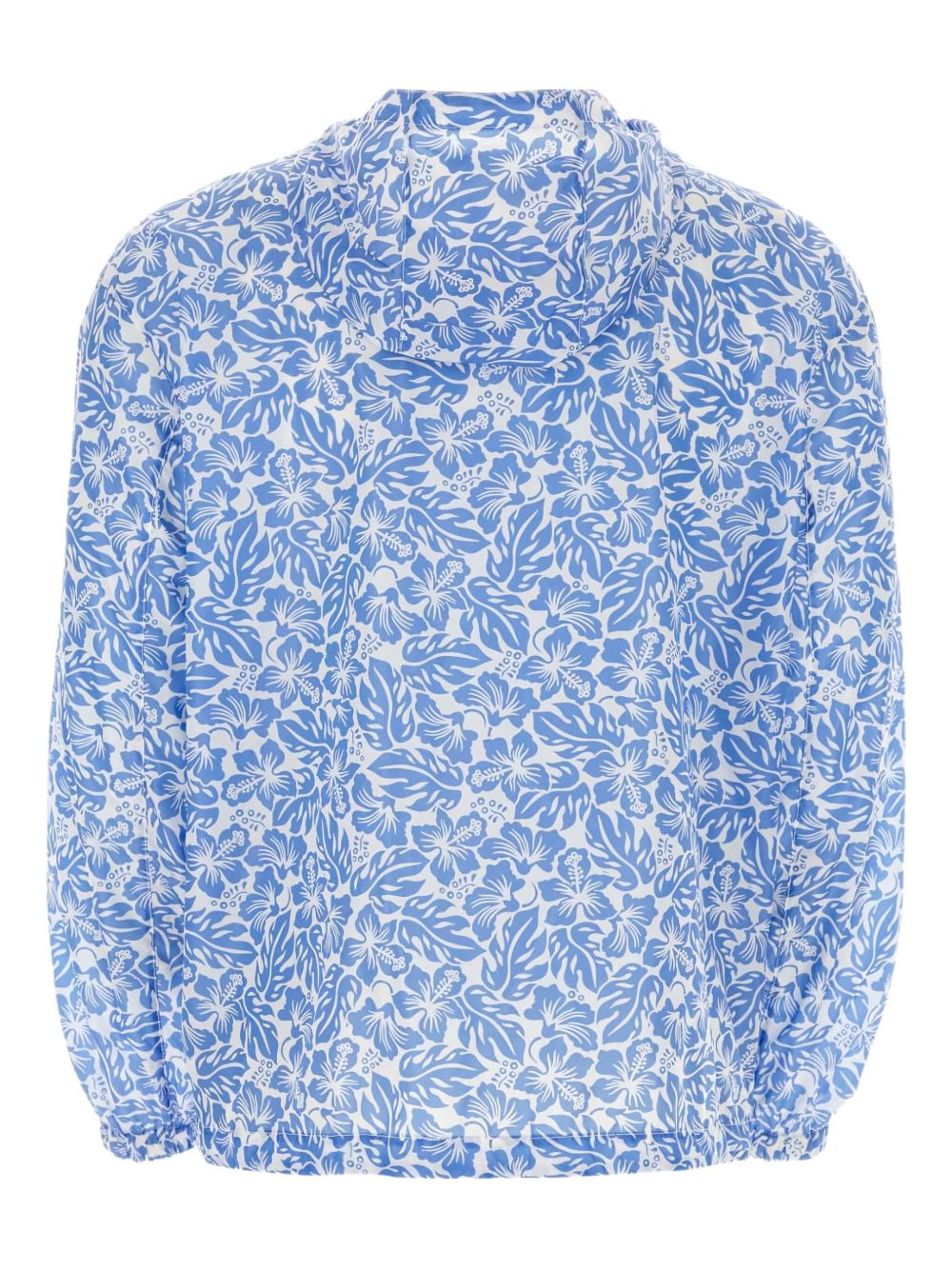 floral-print hooded jacket - 2