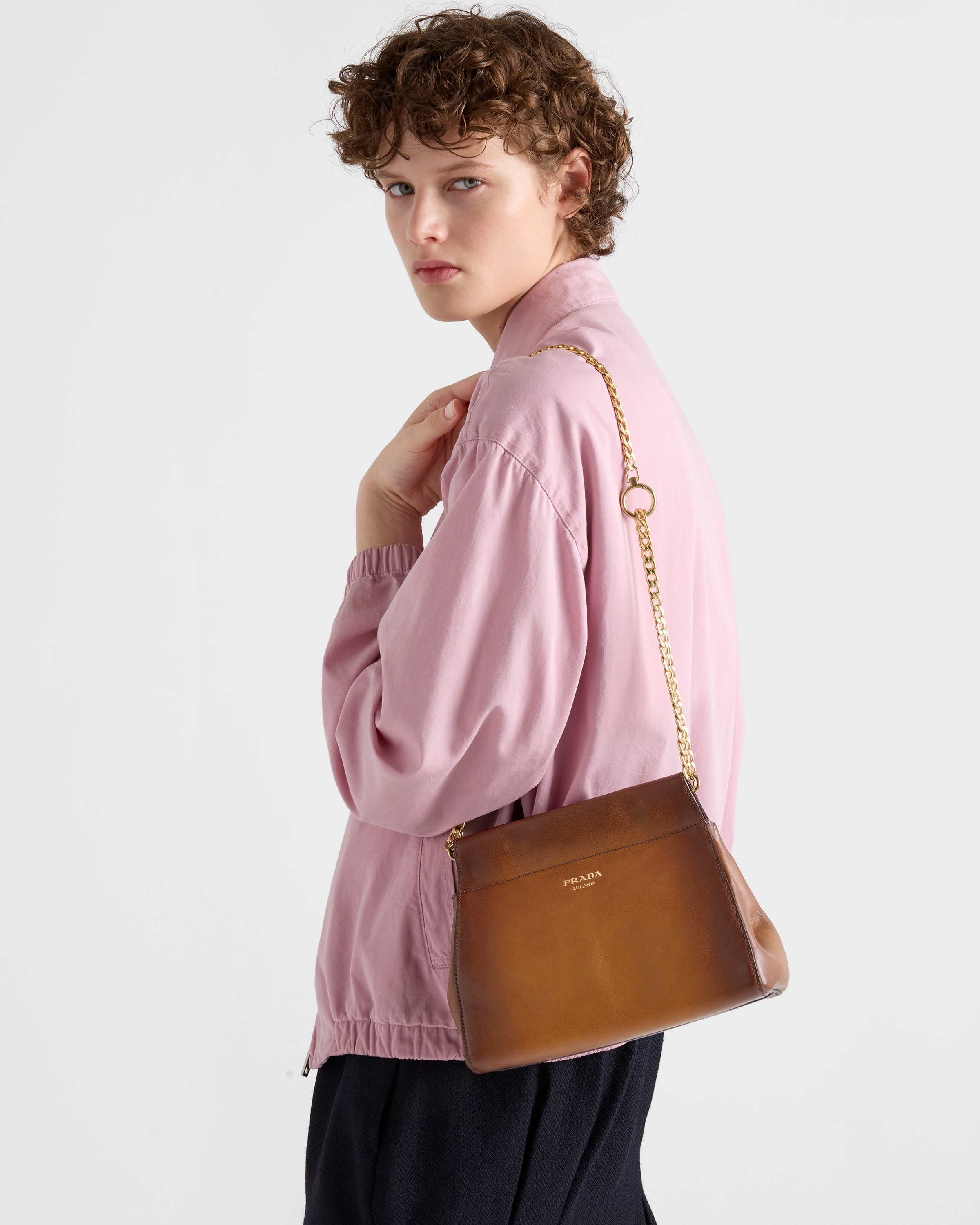 Prada Enchaîné leather mini bag - 8