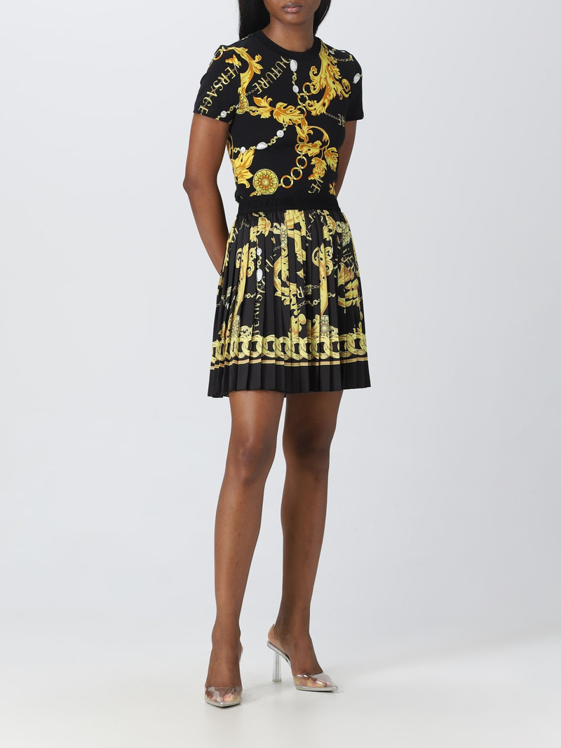 VERSACE JEANS COUTURE Versace Jeans Couture T-shirt in printed cotton blend outlook