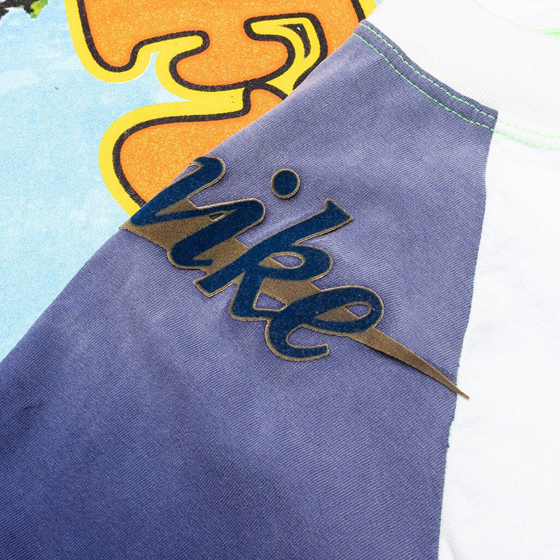 SHIT FUCK RAGLAN TEE SHIRT - MULTI 3