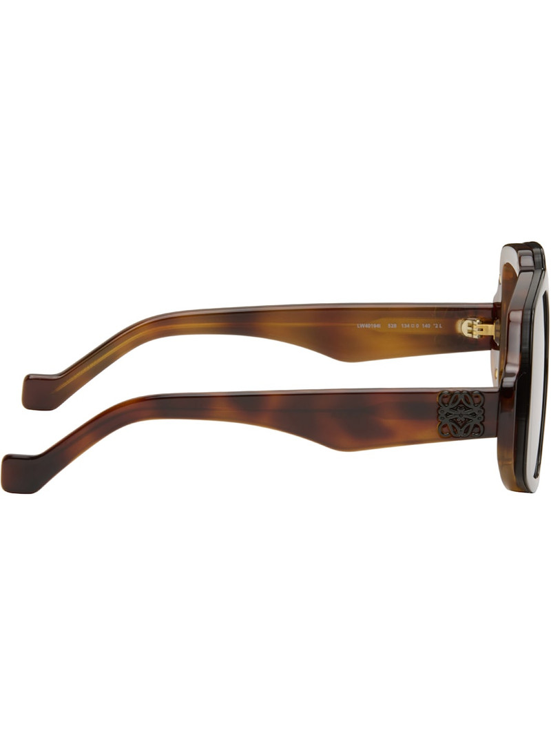 Loewe Brown & Black Collage Sunglasses outlook