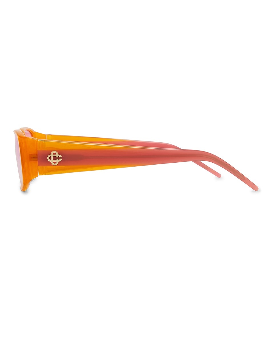 Oval Stripe Sunglasses - 3