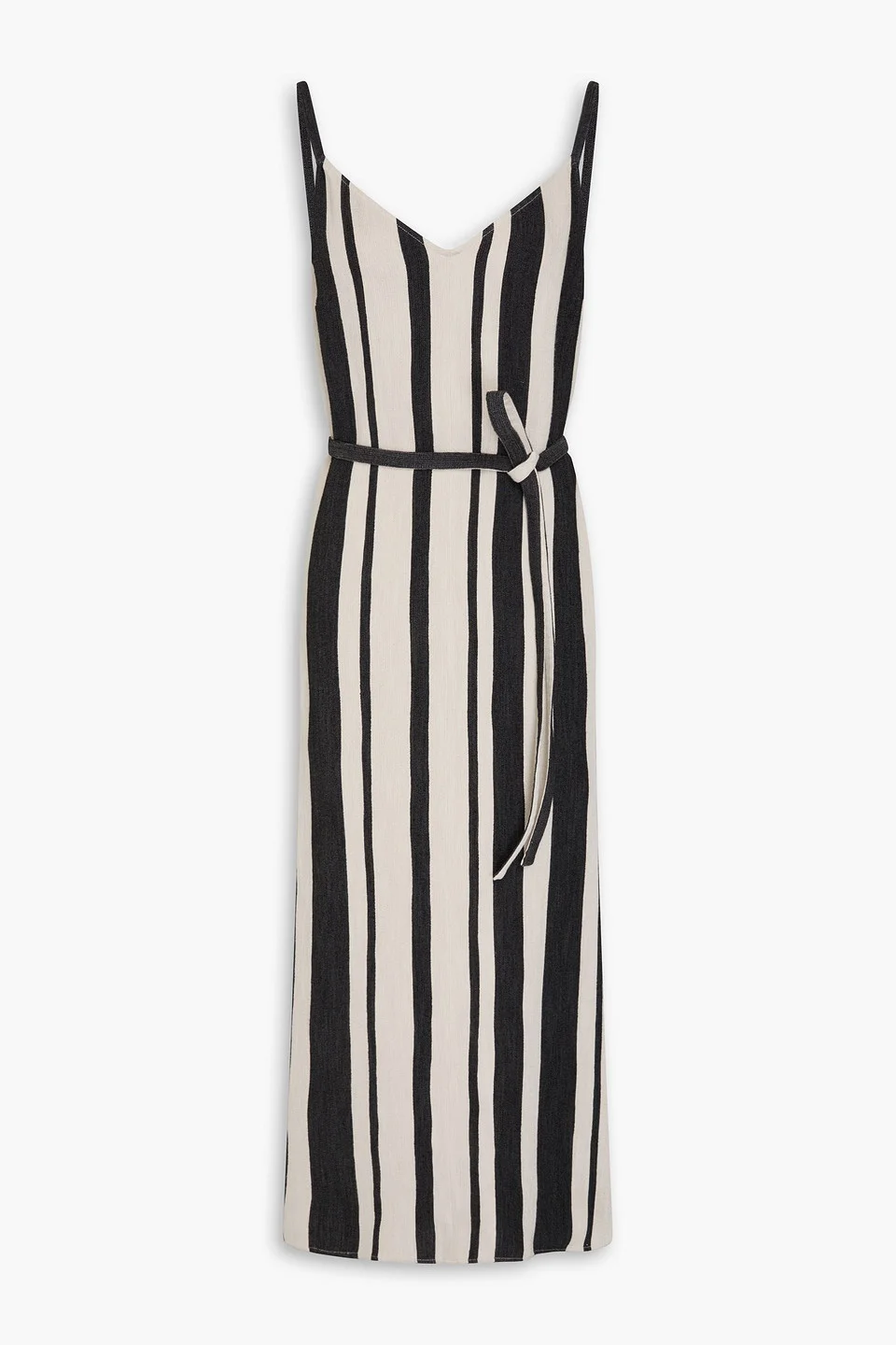 Dalou striped gauze midi dress - 1