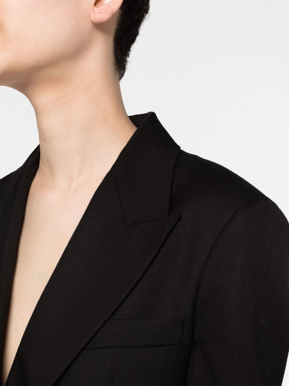 double-breasted blazer - 3
