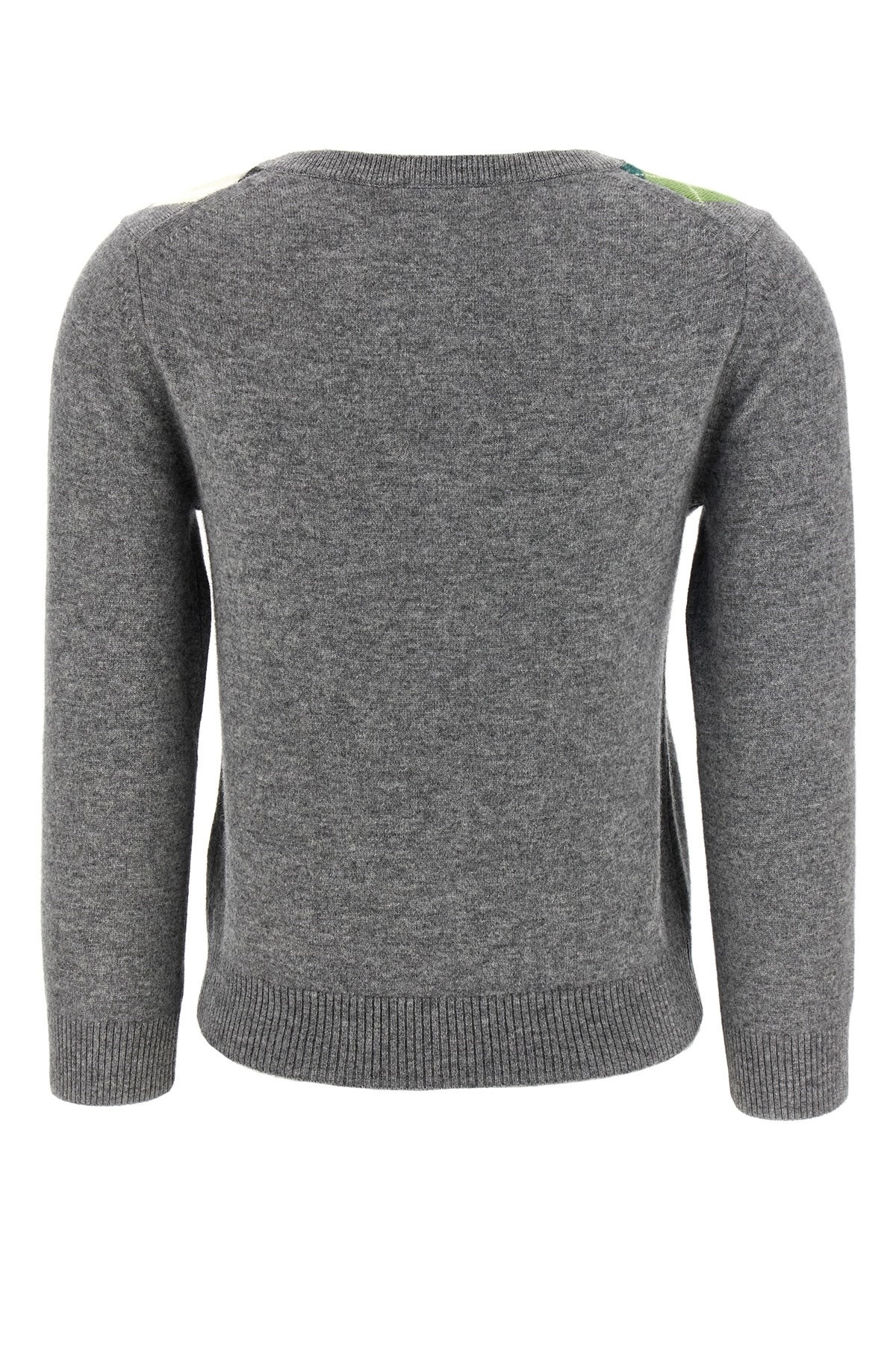 'Grey Check' cardigan - 2