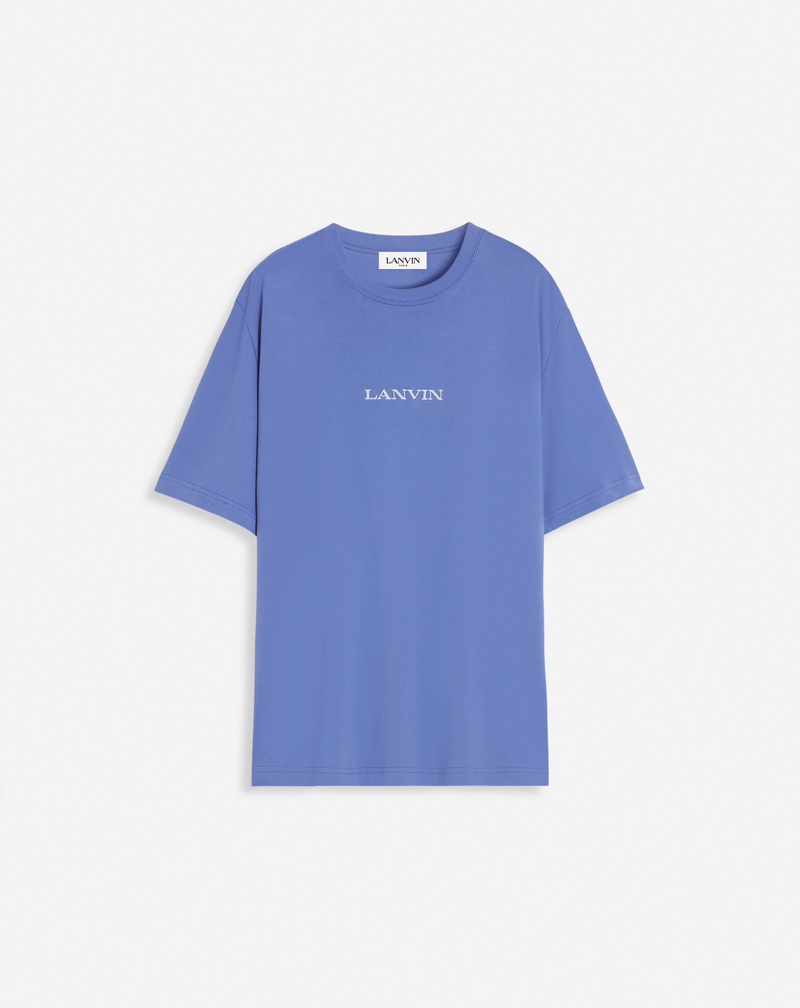 LANVIN EMBROIDERED STRAIGHT FIT T-SHIRT - 1