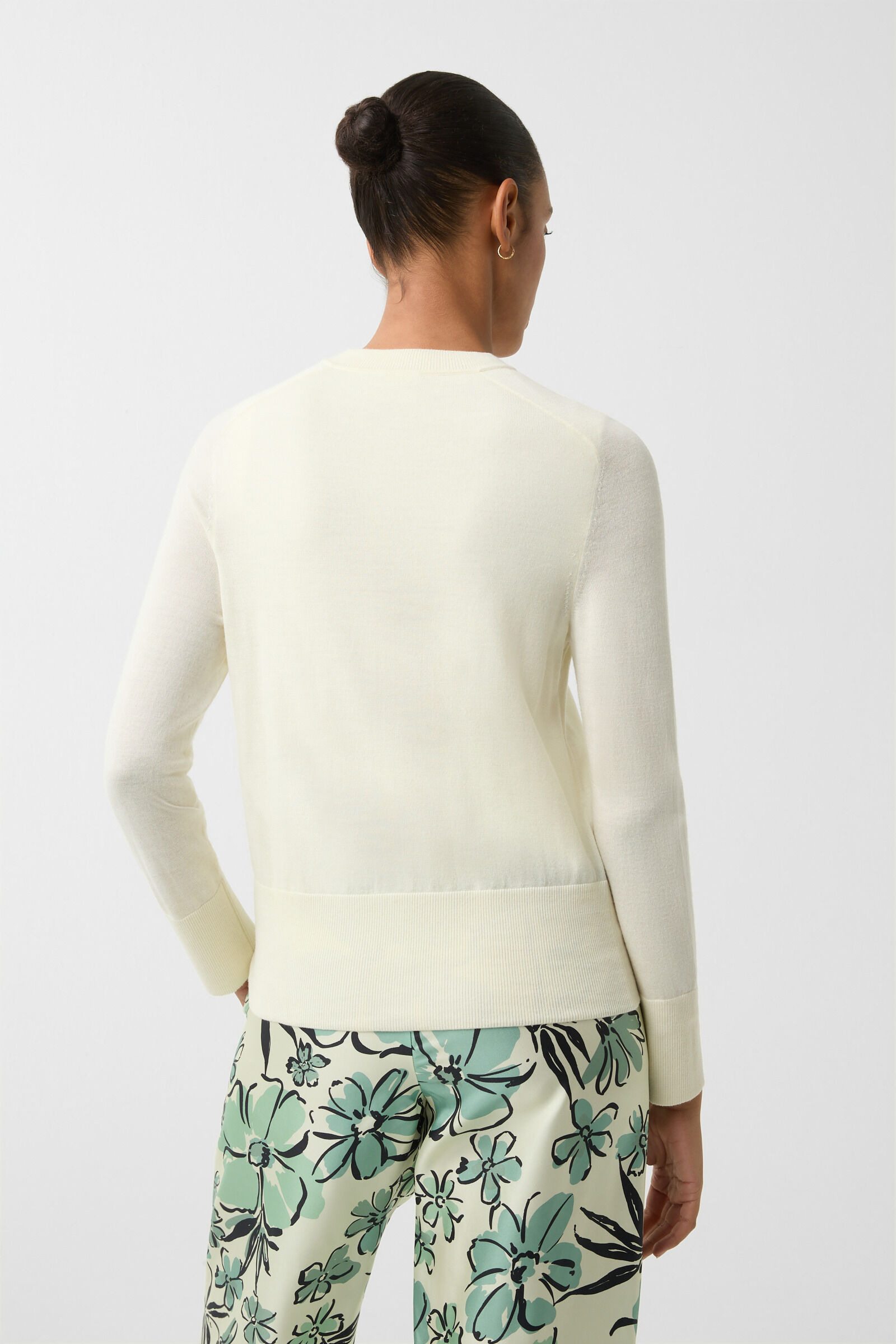 Ilma knit jacket in Vanilla - 3