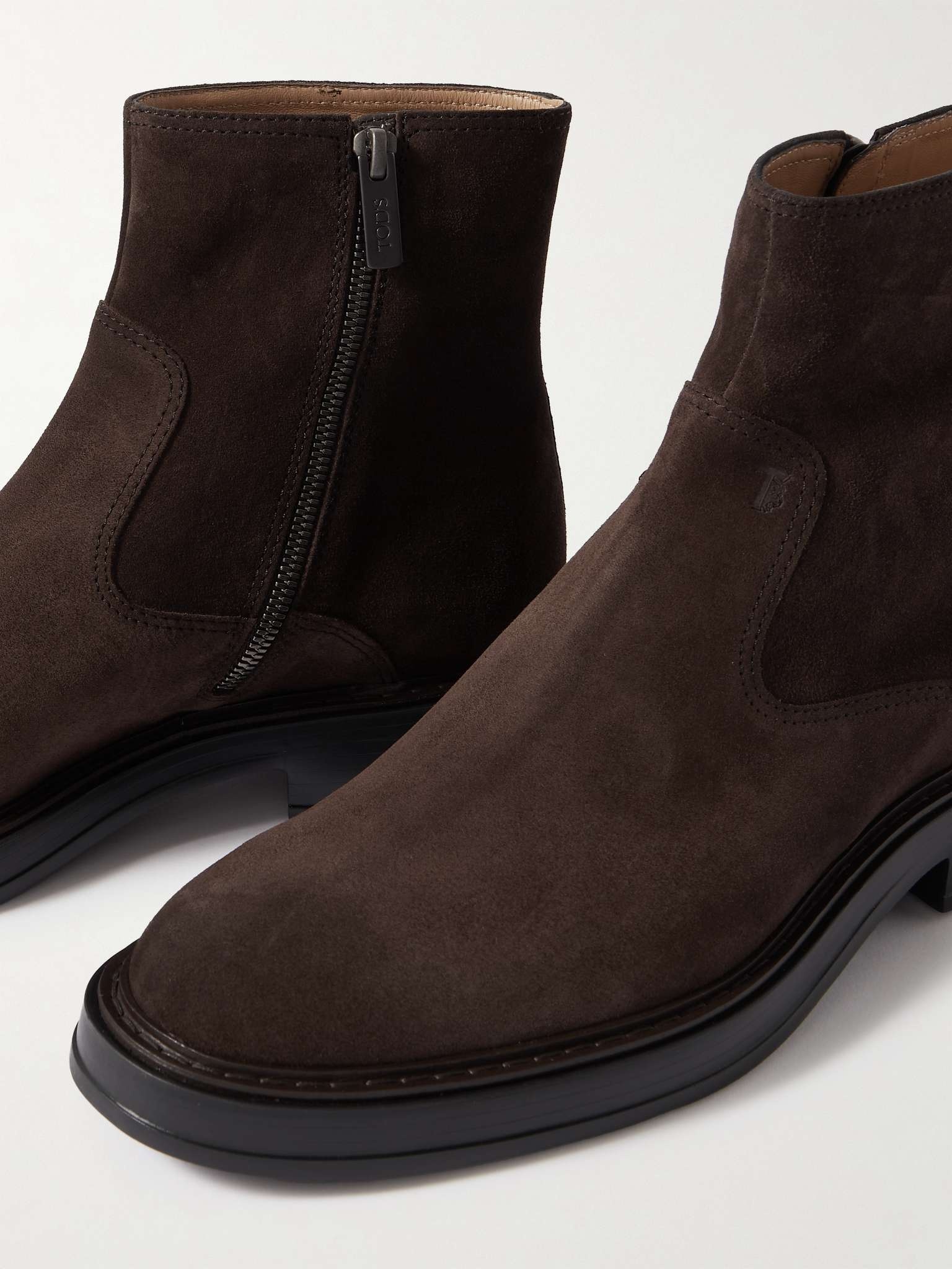 Suede Chelsea Boots - 6