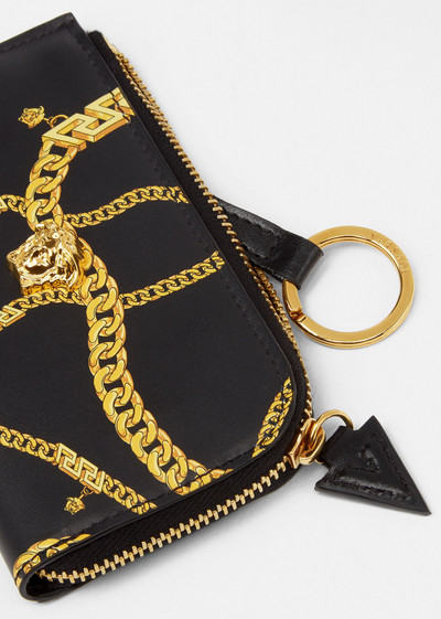 VERSACE Chain Print Card Case outlook