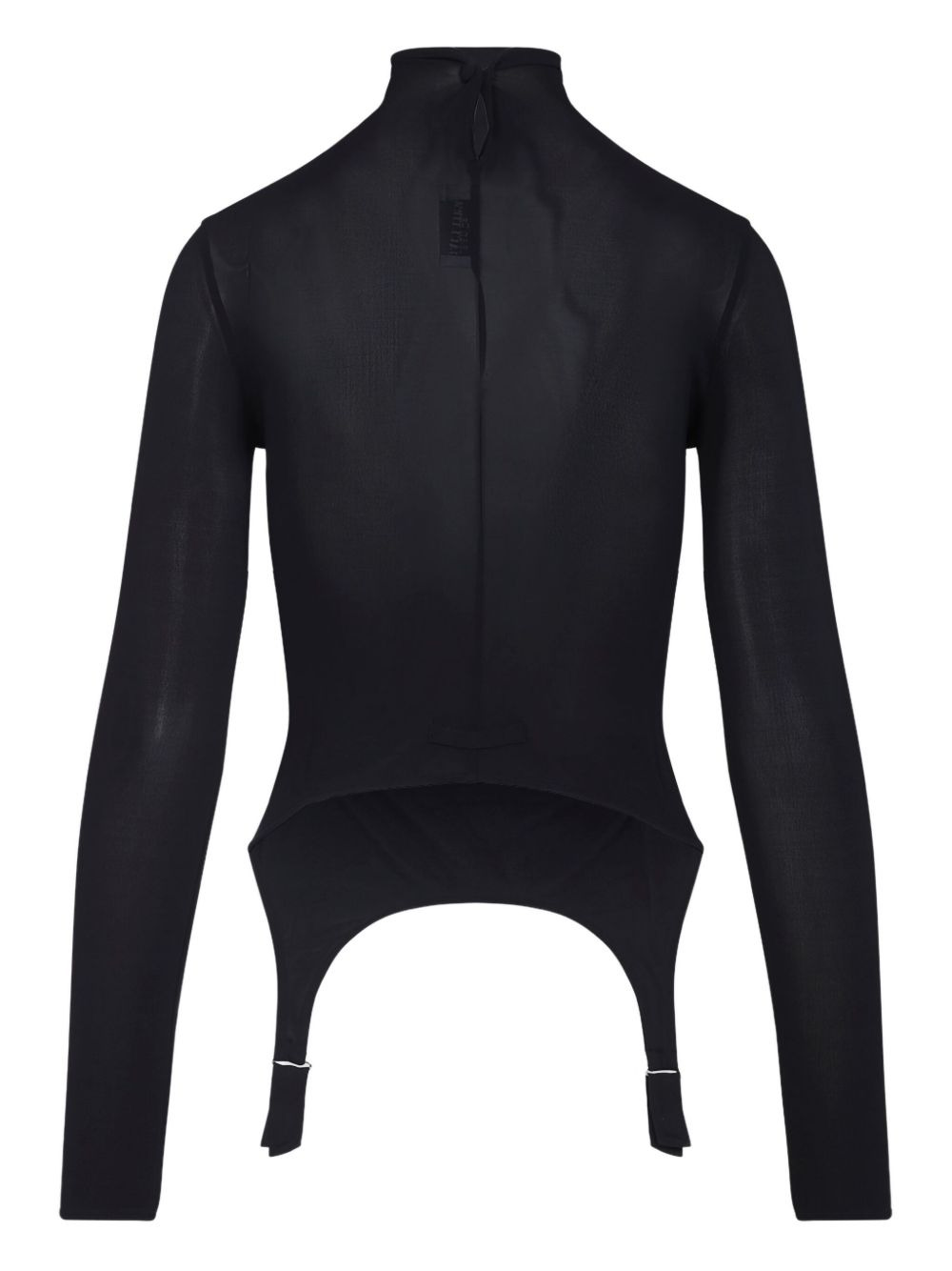 Garter high-neck top - 2