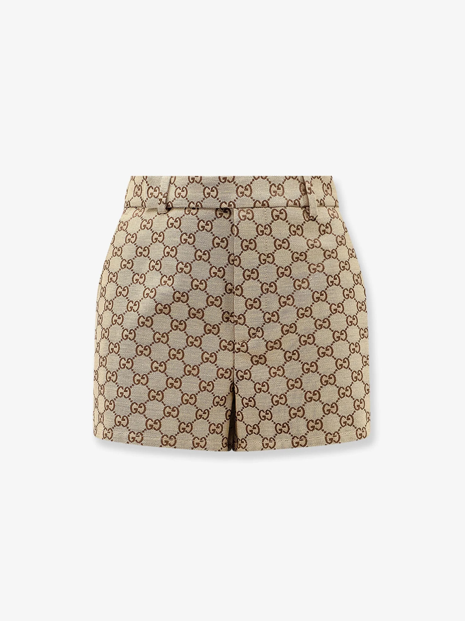 Gg Supreme Fabric Shorts - 1