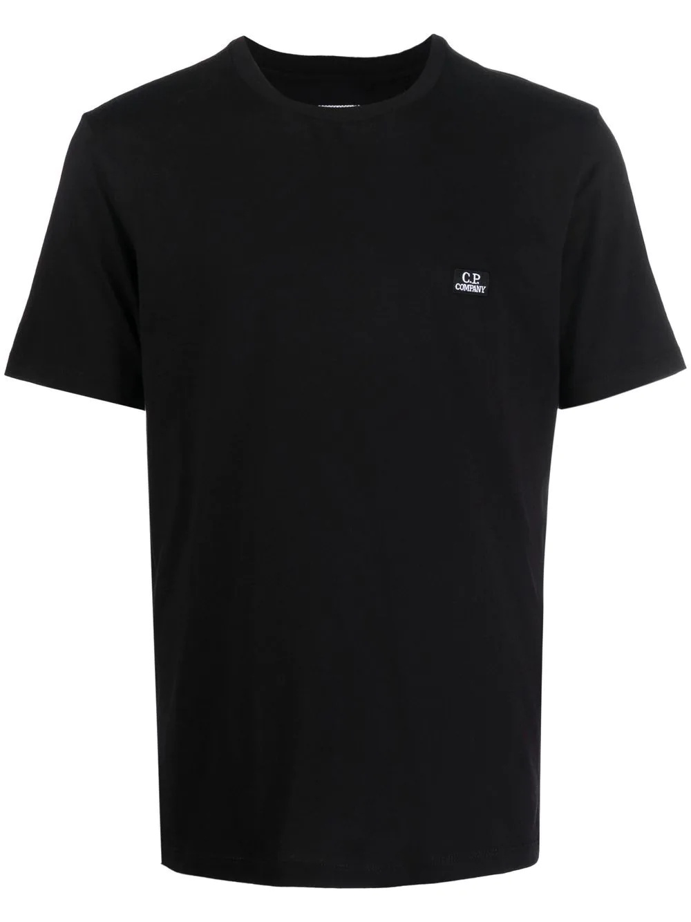 logo-patch crew-neck T-shirt - 1