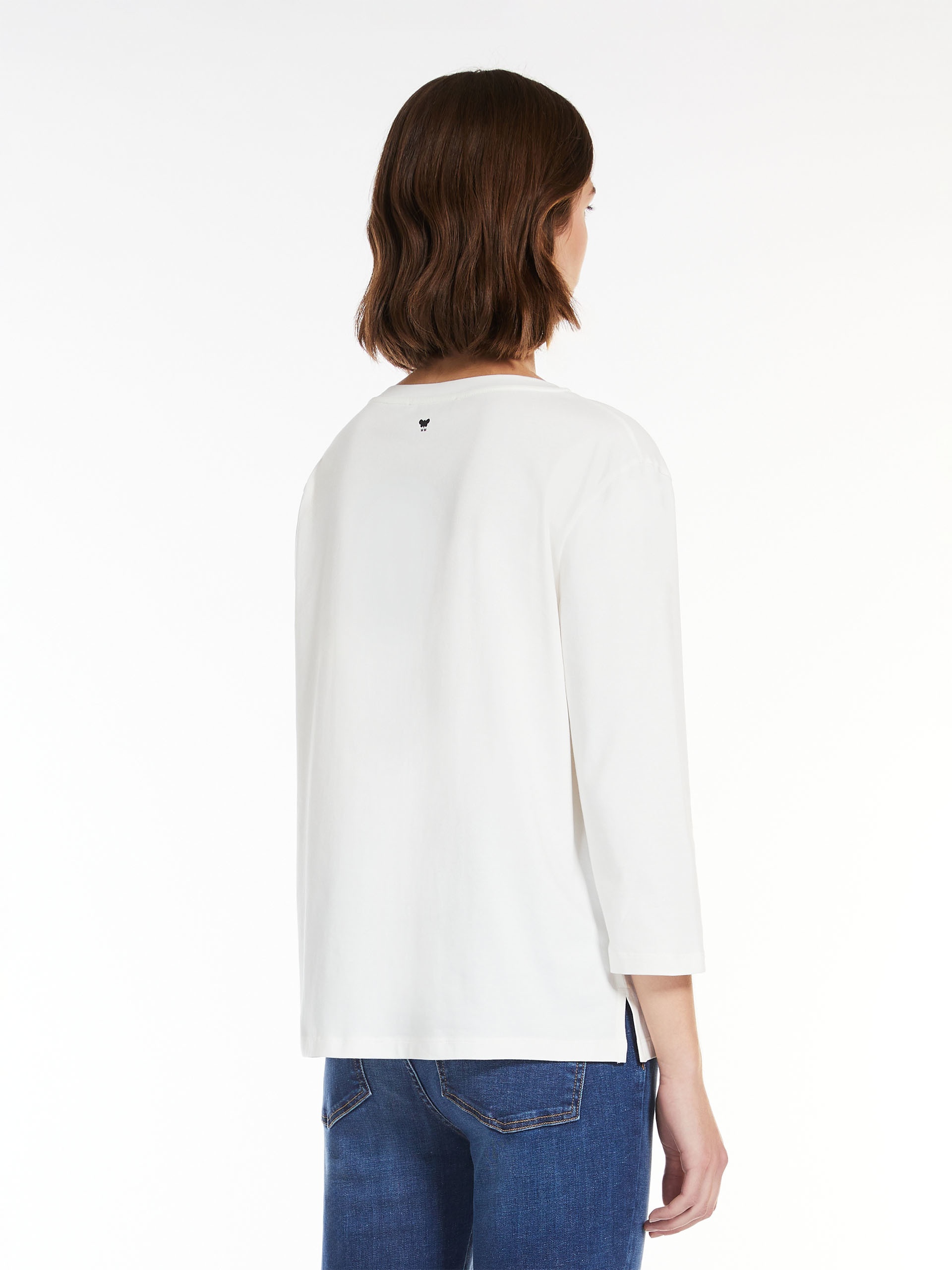 MULTIA Jersey boat-neck T-shirt - 4