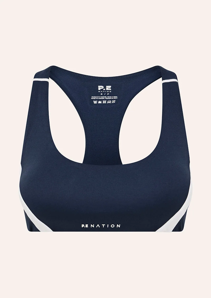OFFSIDE SPORTS BRA IN DARK NAVY - 1