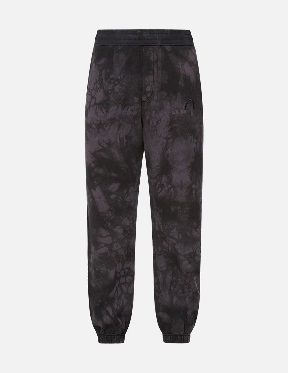 Logo Embroidery Tie-dyed Sweatpants - 8