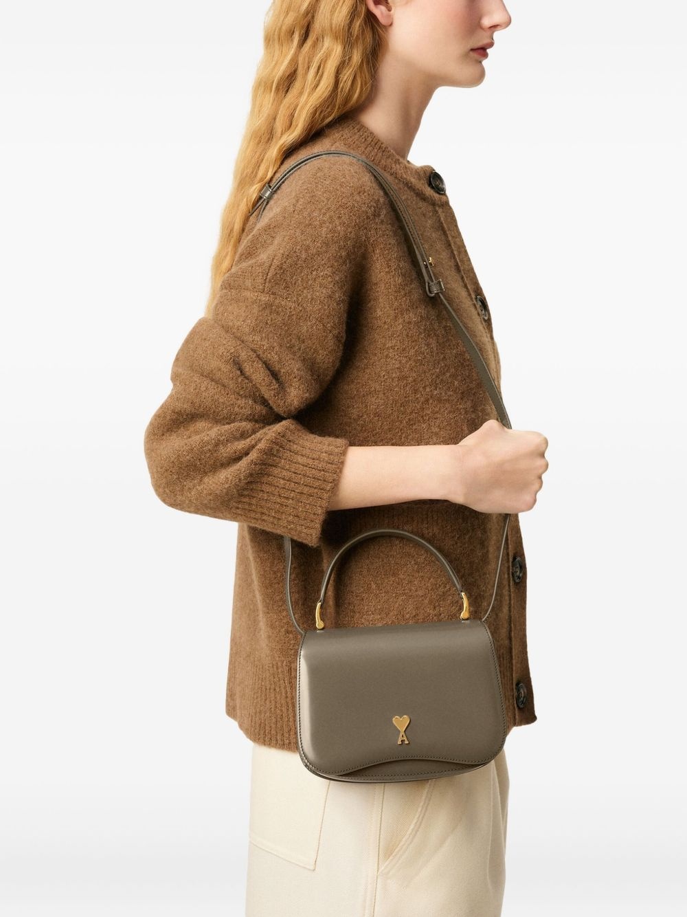 Paris Paris top-handle heart-logo tote bag - 3
