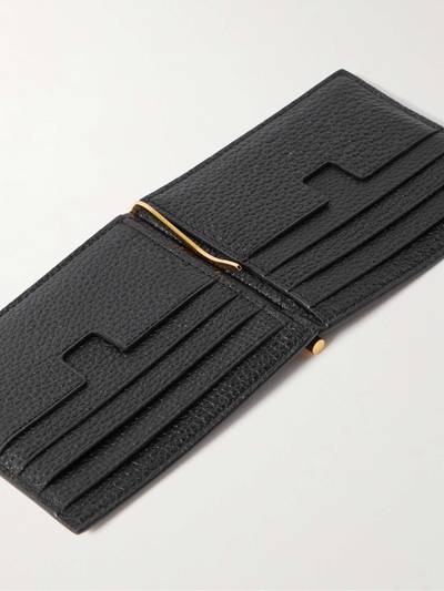 TOM FORD Full-Grain Leather Billfold Wallet with Money Clip outlook