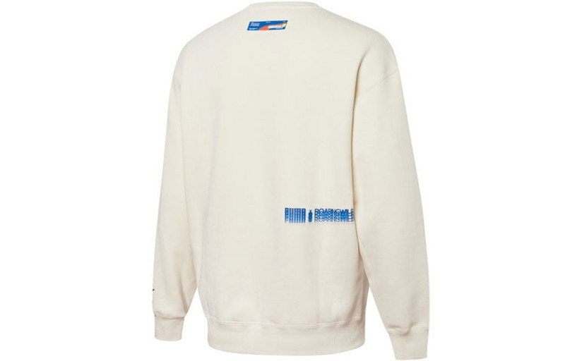 PUMA PUMA X Roaringwild Pocket Crew Neck Sweatshirt 'White Blue' 532596-73 outlook