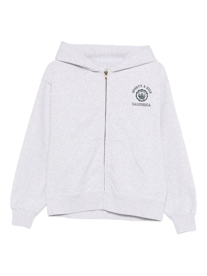 California Emblem zip-up hoodie 1