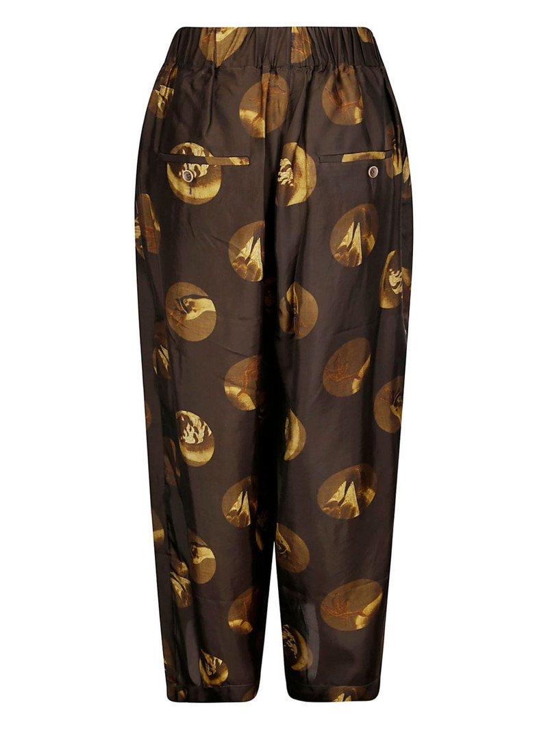 UMA WANG poetic printed trousers outlook