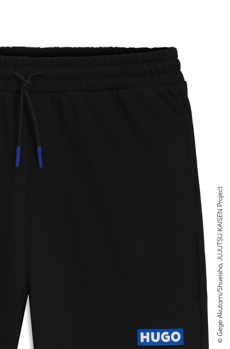 HUGO X JUJUTSU KAISEN TRACKSUIT BOTTOMS IN COTTON TERRY 6