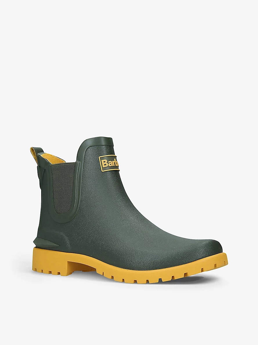 Wilton rubber Chelsea wellington boots - 3