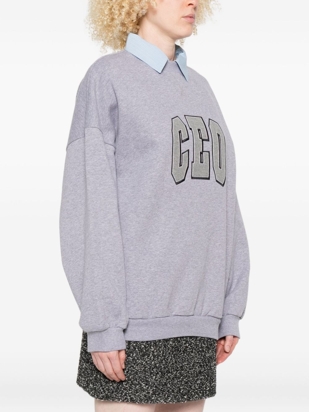 CEO Team ribbed sweatshirt - 3