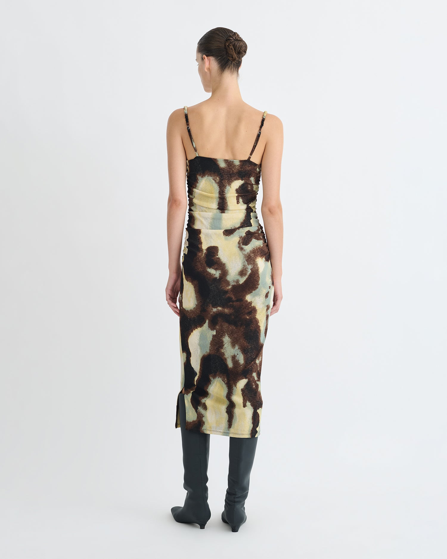 Mesh Jersey Dress - 3