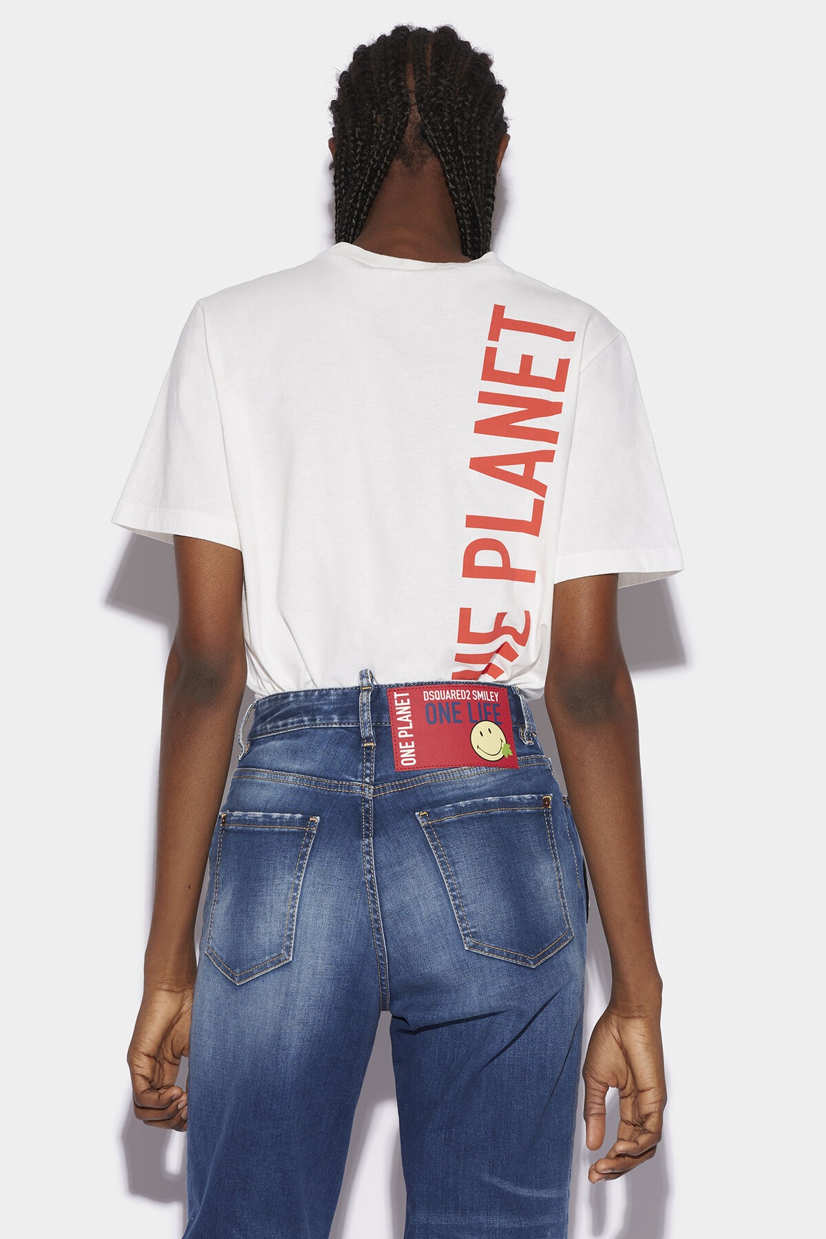 SMILEY PARTIALLY ORGANIC COTTON BOSTON JEANS - 4