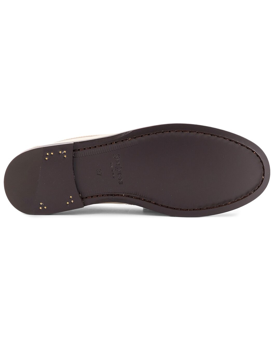 Saint Laurent Leather Loafer - 4