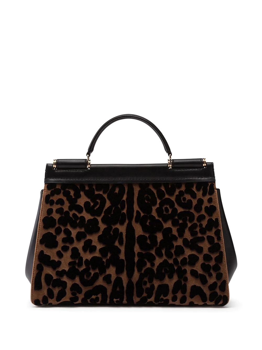 medium Sicily leopard-print bag - 3