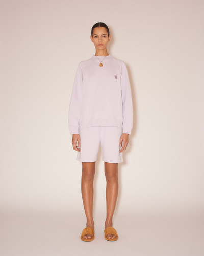 Nanushka JILLES - Fleece relaxed slouch sweater - Lilac outlook