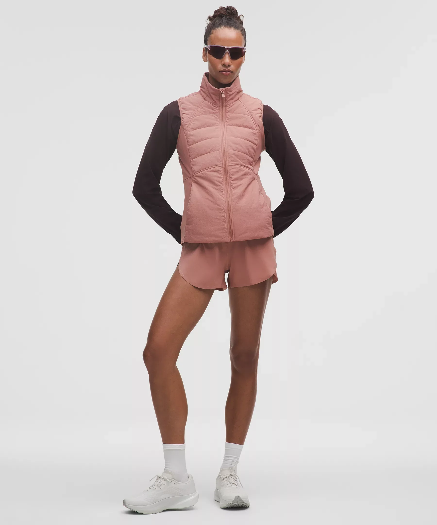 Fast and Free High-Rise Classic-Fit Split Short 3" - 1