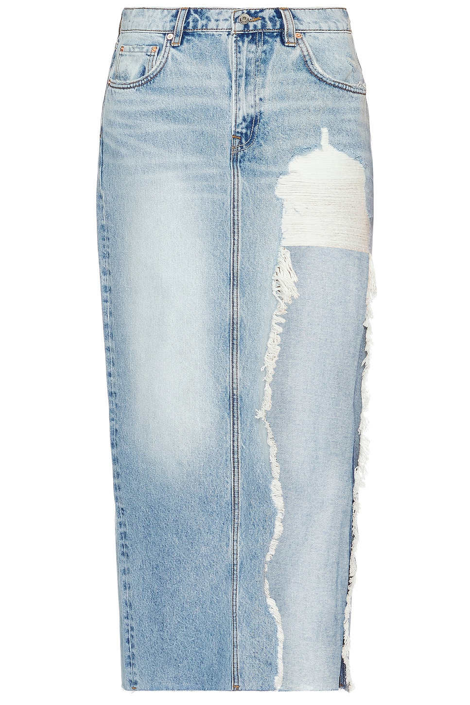 Blanca Maxi Skirt With High Slit - 6