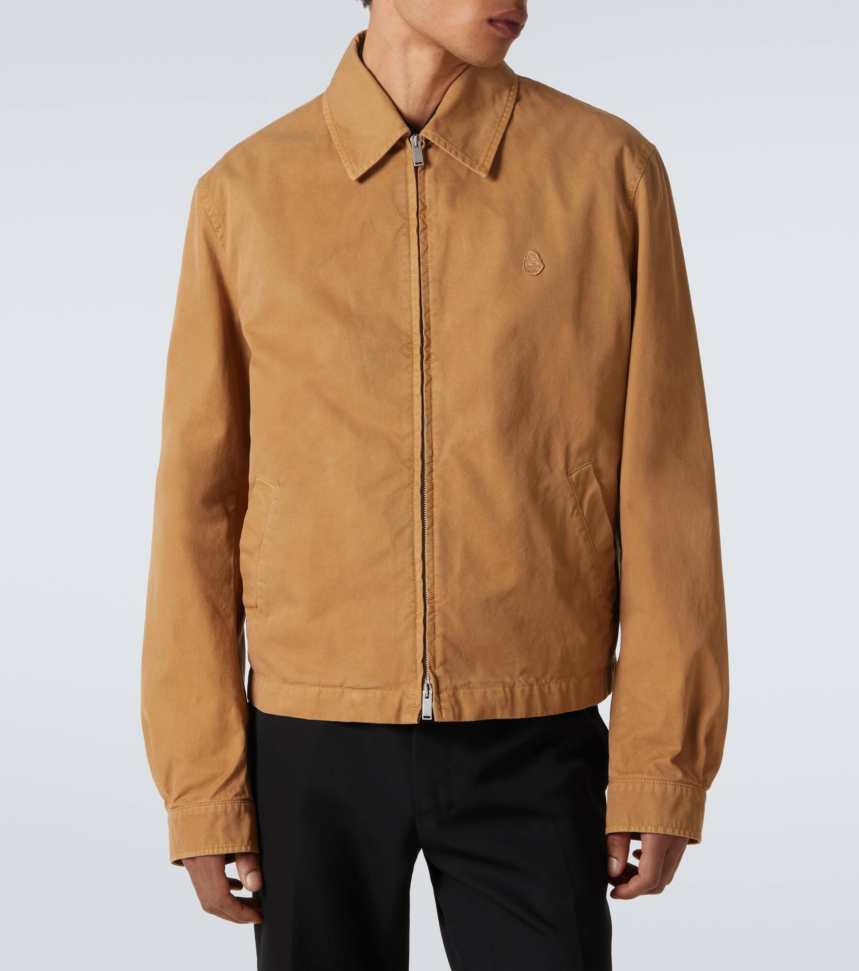 Skull cotton blouson - 3
