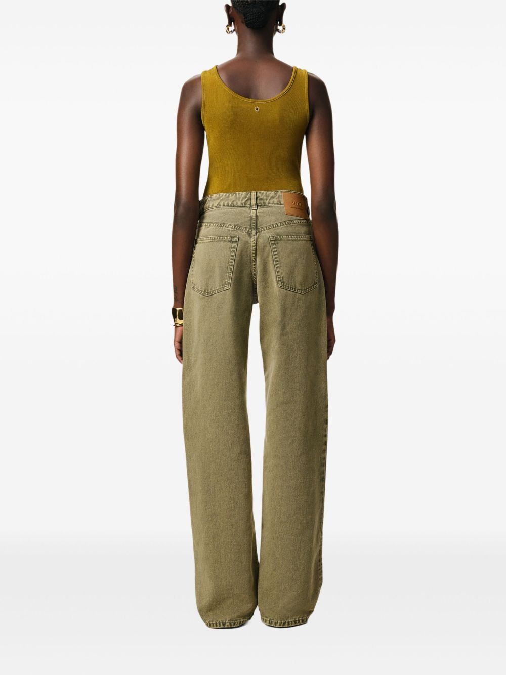 wide-leg jeans - 4