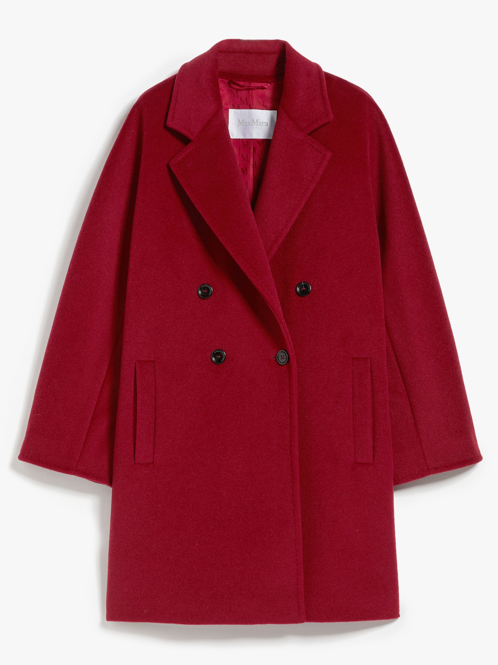 ADDURRE Short 101801 Icon Coat in wool and cashmere - 1