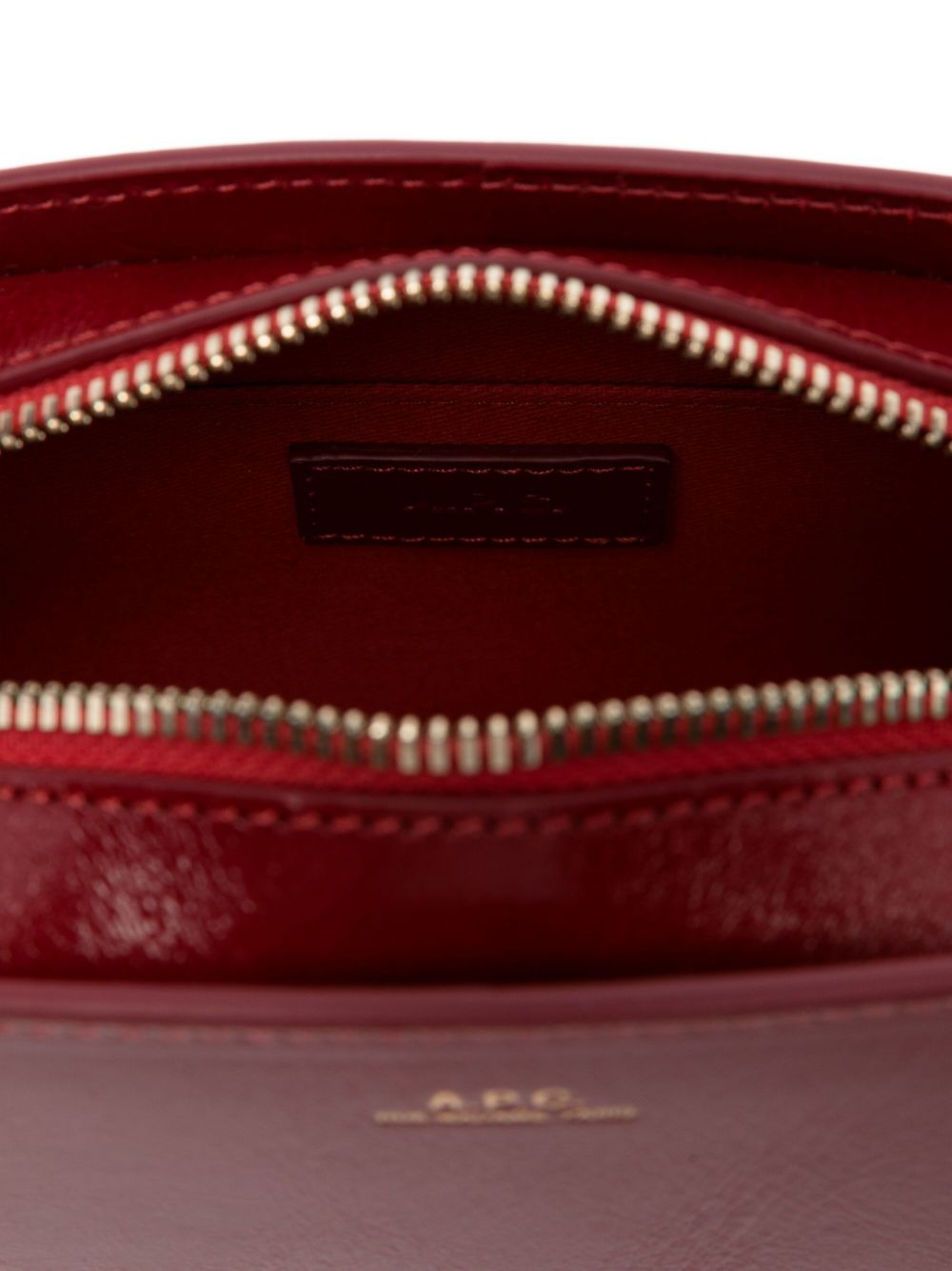 Demi-Lune leather shoulder bag - 5